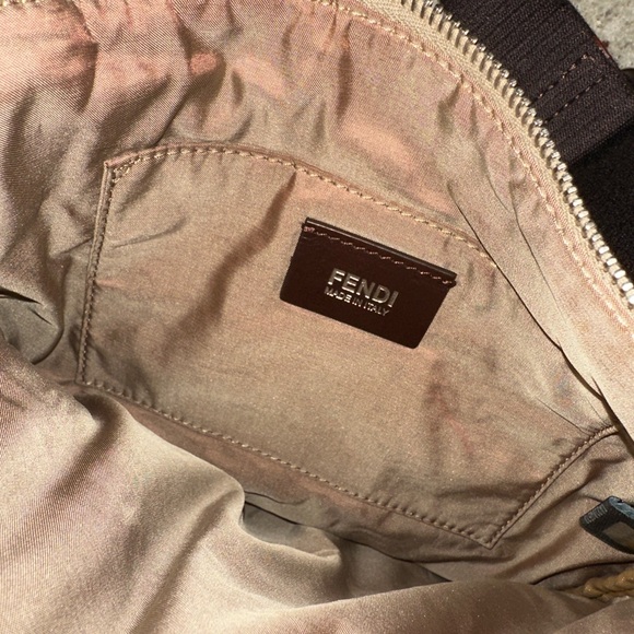 Fendi Brown Zucca Crossbody Bag - Picture 4 of 6
